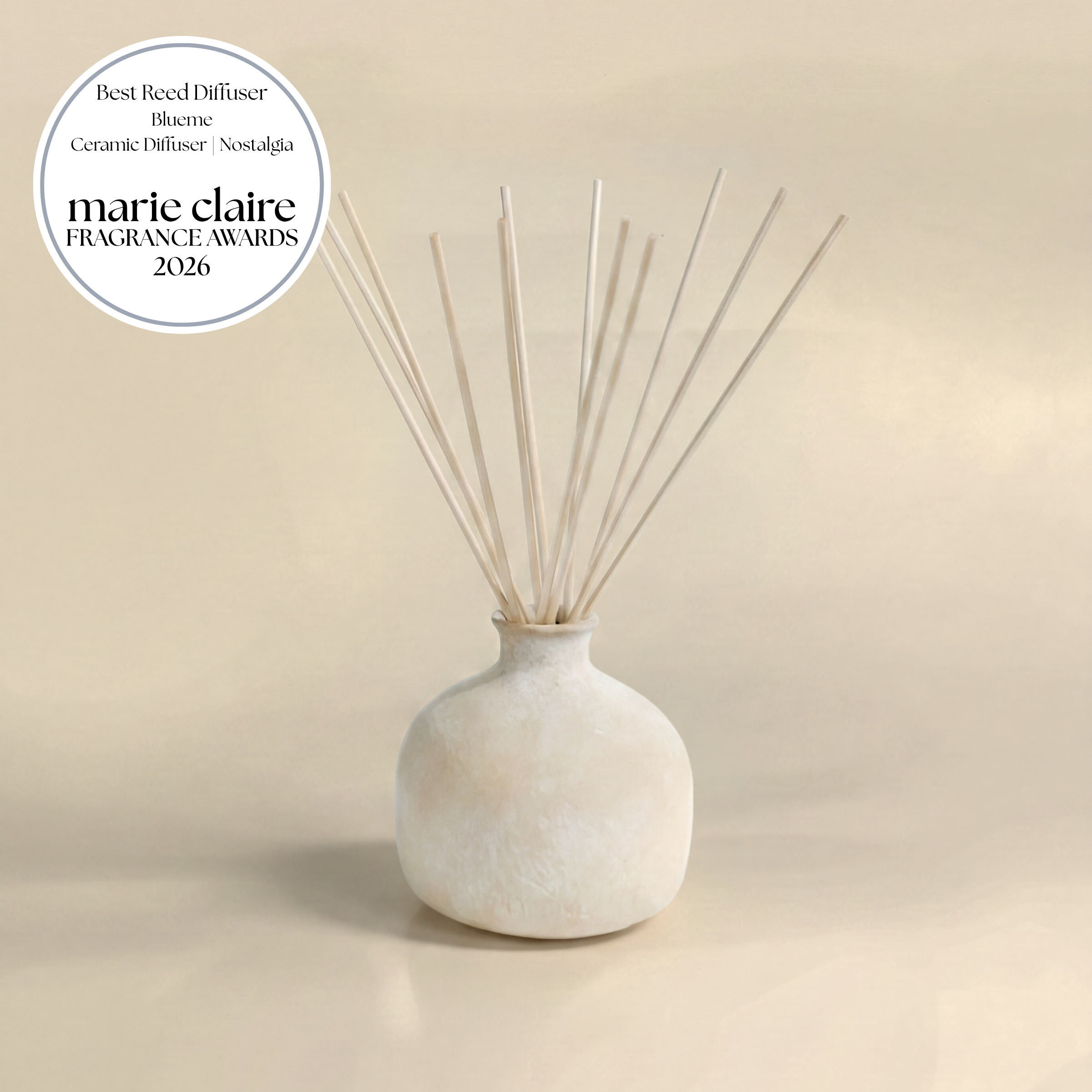Ceramic Diffuser Nostalgia | Bergamot & Musk | Blueme