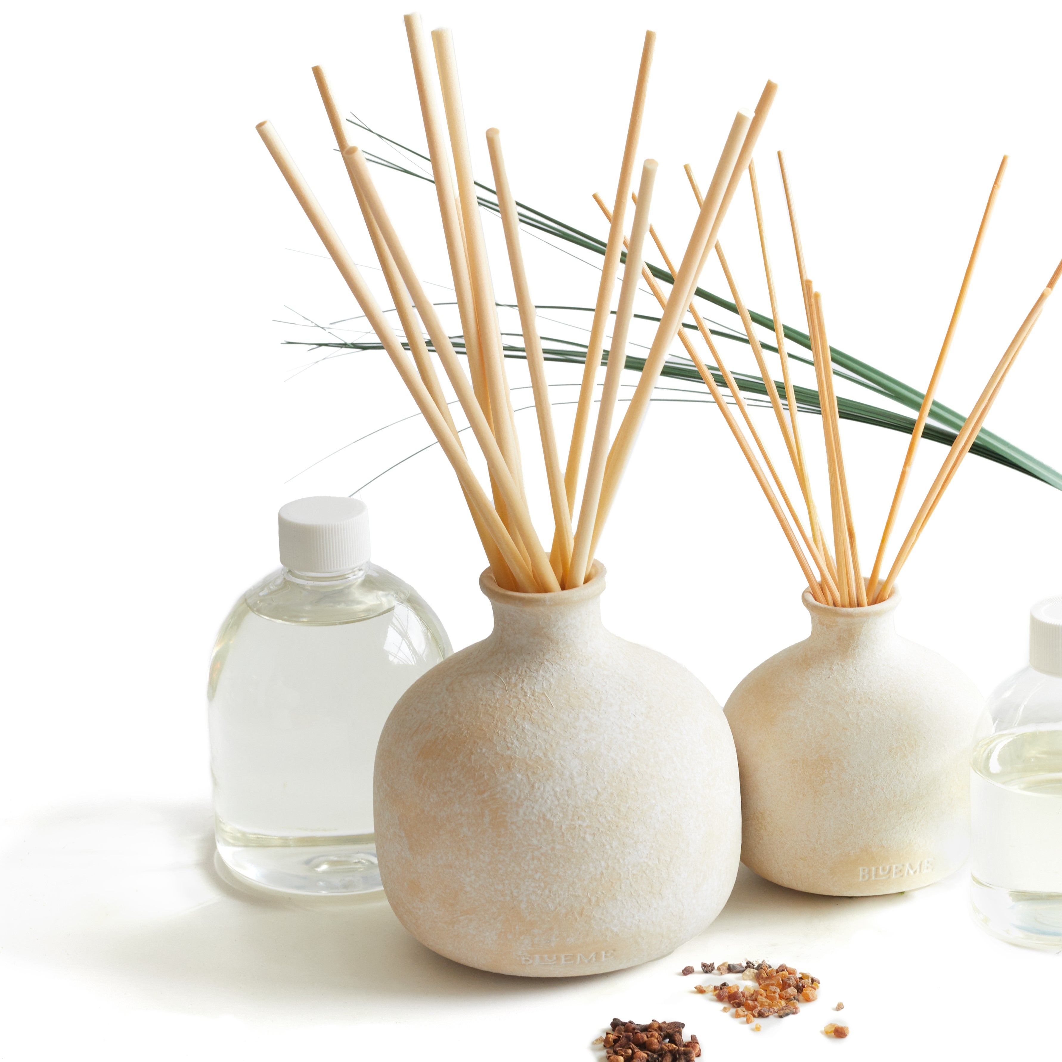 Bundle | Large Ceramic Refillable Wellness Diffuser + Refill | Spiritual - Palo Santo & Vetiver