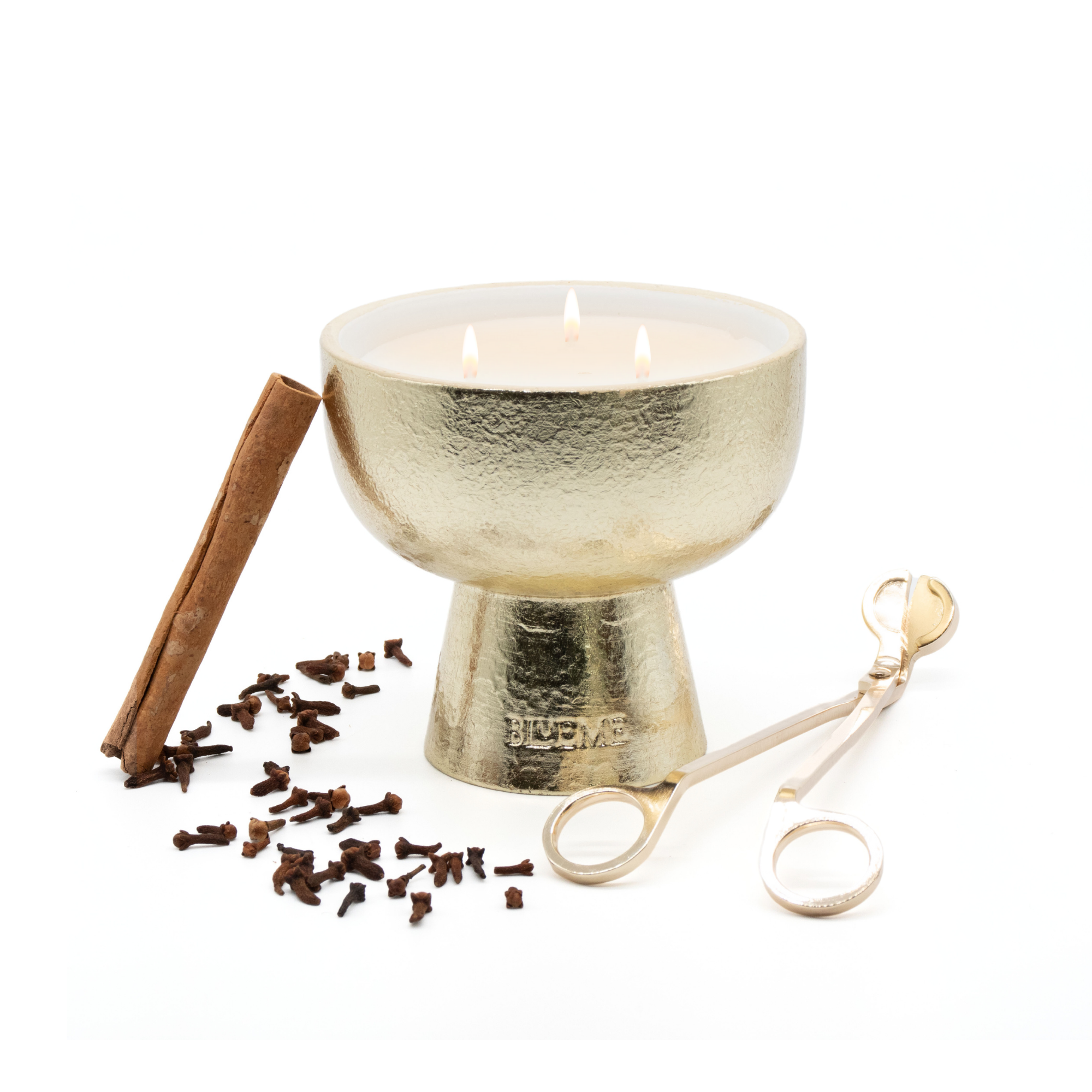 2024 Holiday Gold Wick Trimmer Candle Set - Cheer