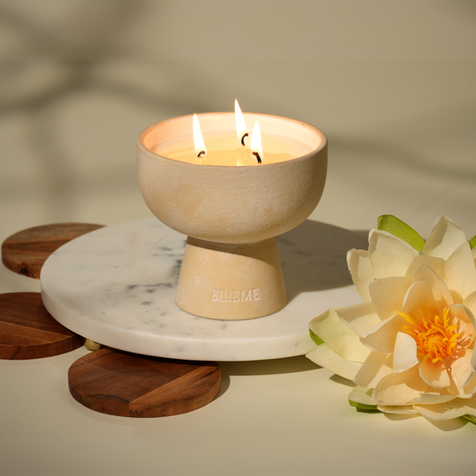 Balance - Ceramic Refillable Candle - White Lotus & Tea