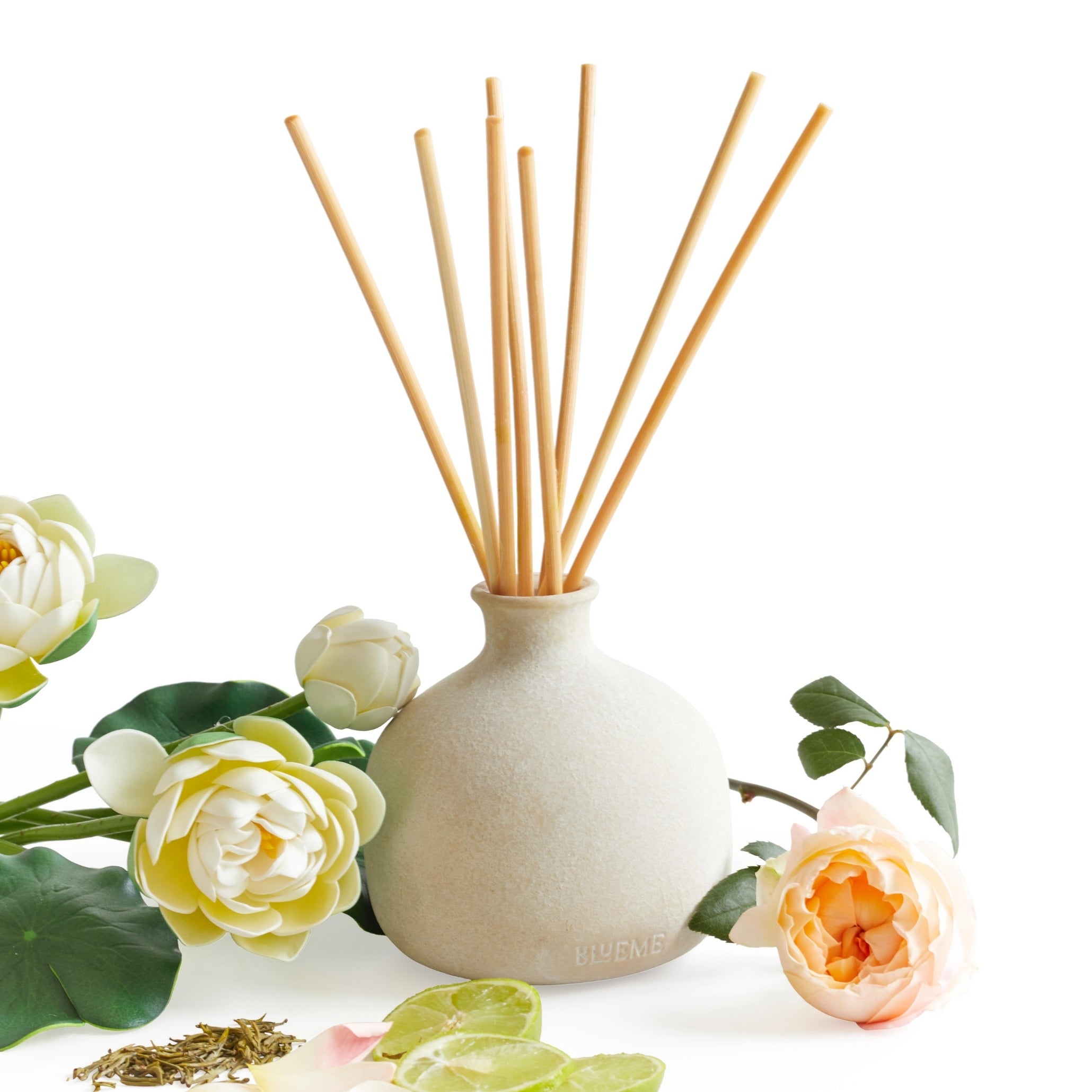 Balance - Ceramic Refillable Diffuser - White Lotus & Tea