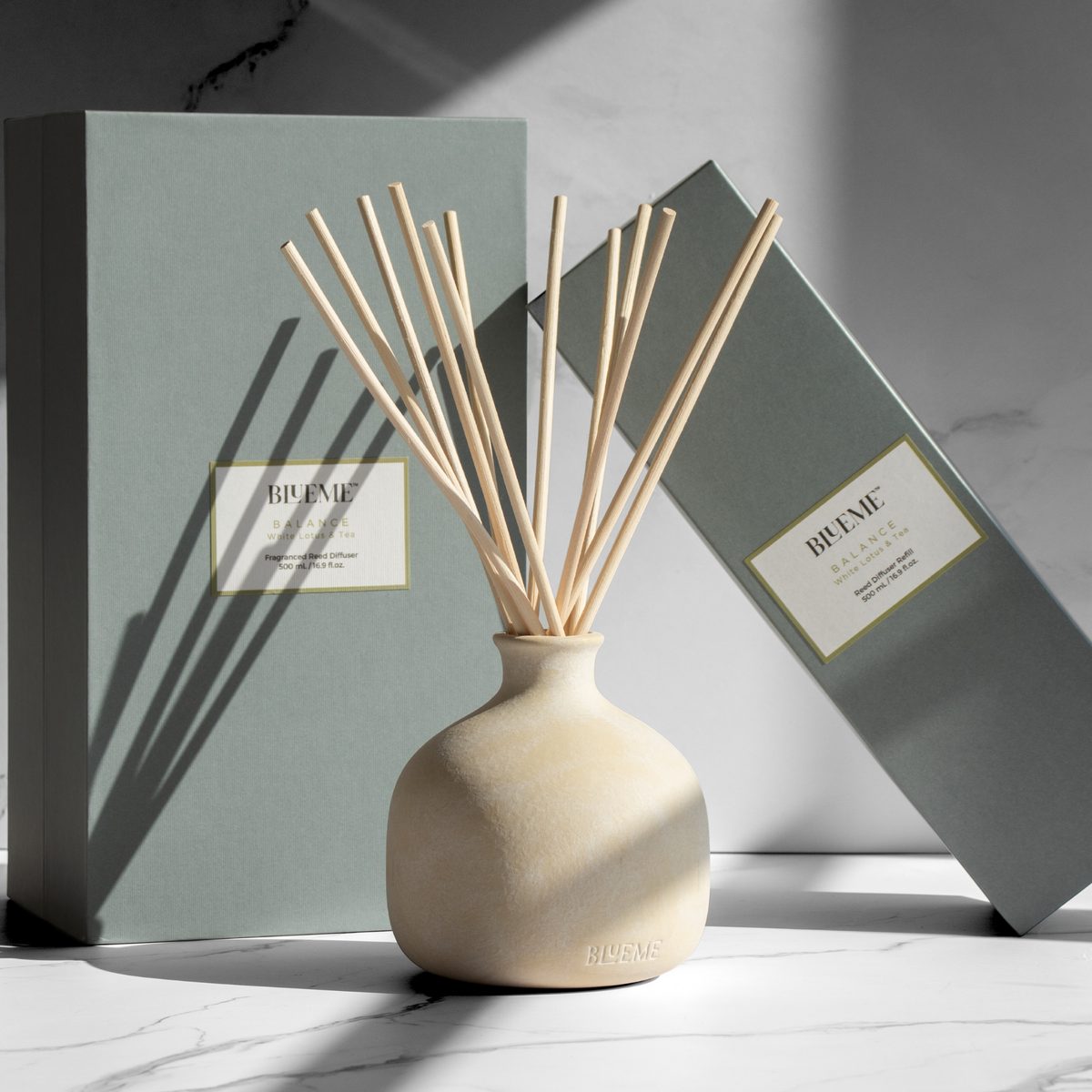 Small Ceramic Refillable Wellness Diffuser + Refill