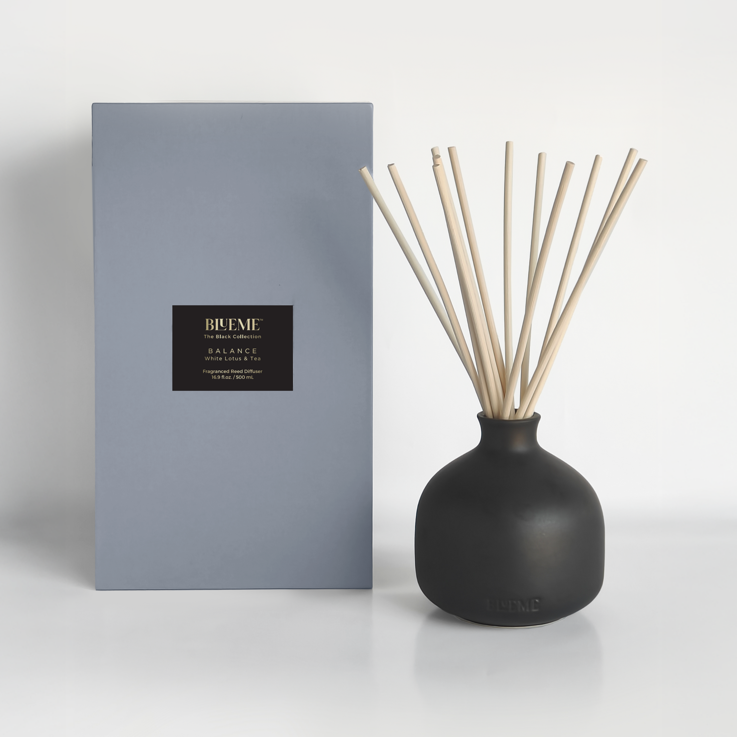 Black Ceramic Collection | Balance Diffuser