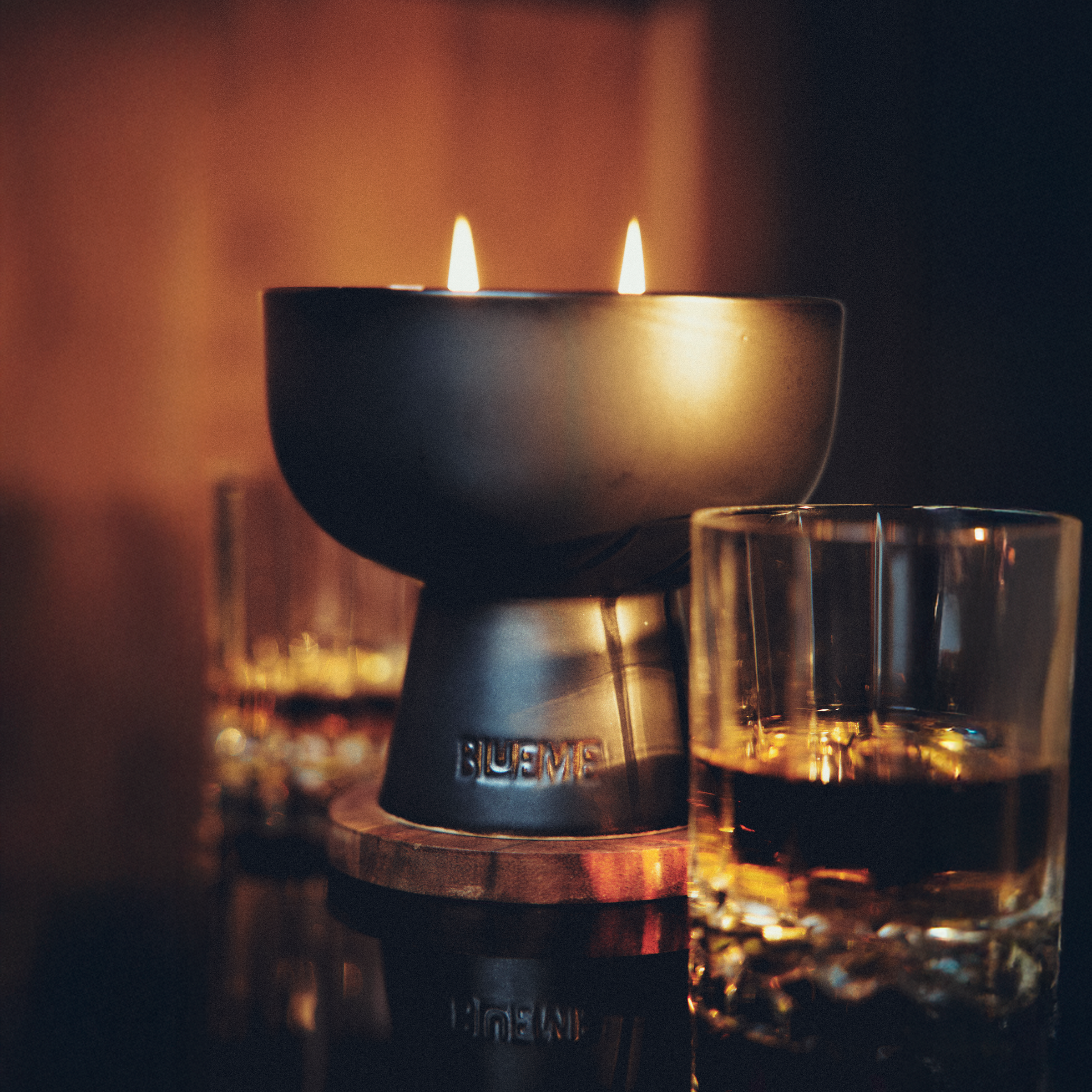 Black Ceramic Collection | Romance Candle