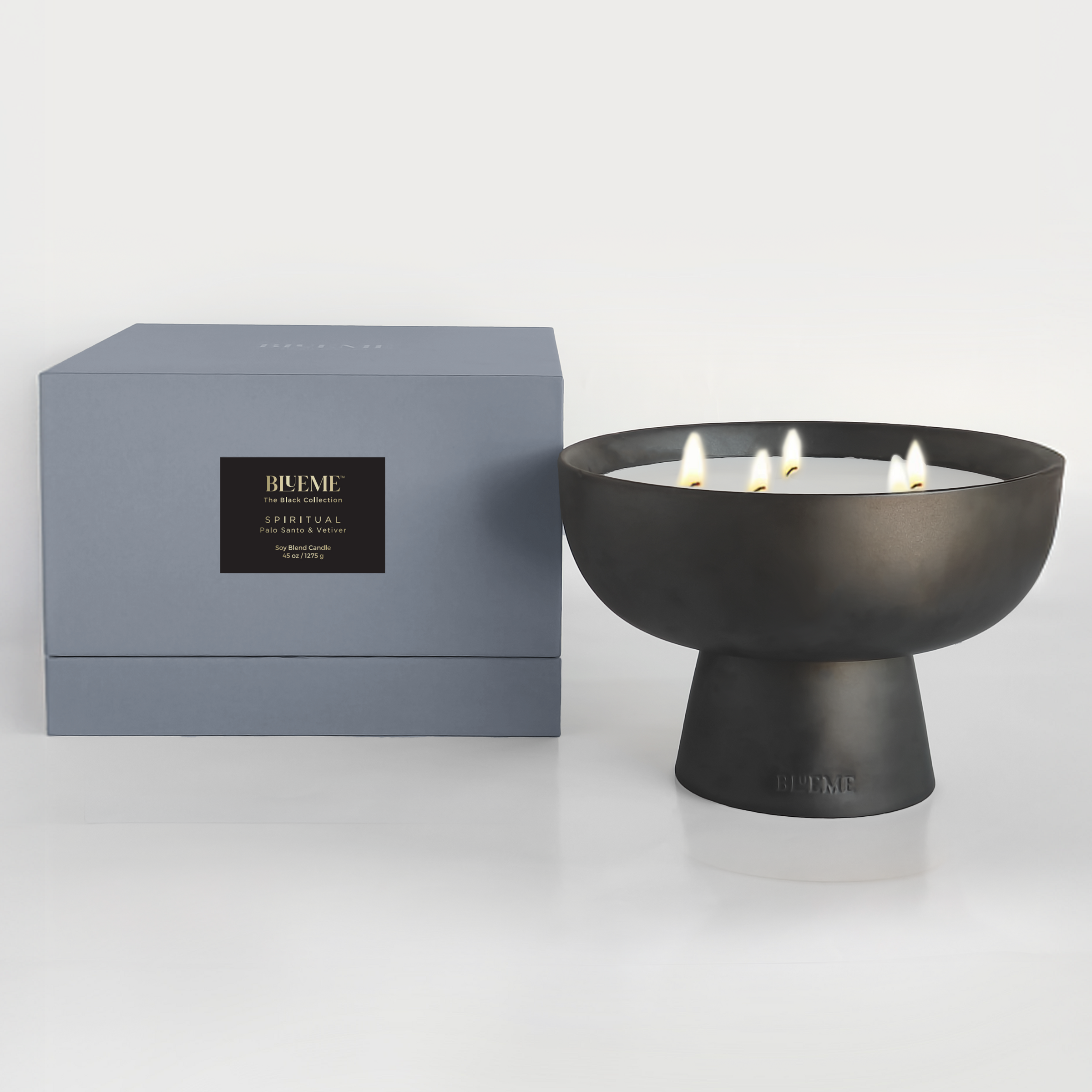 Black Ceramic Collection | Spiritual Candle