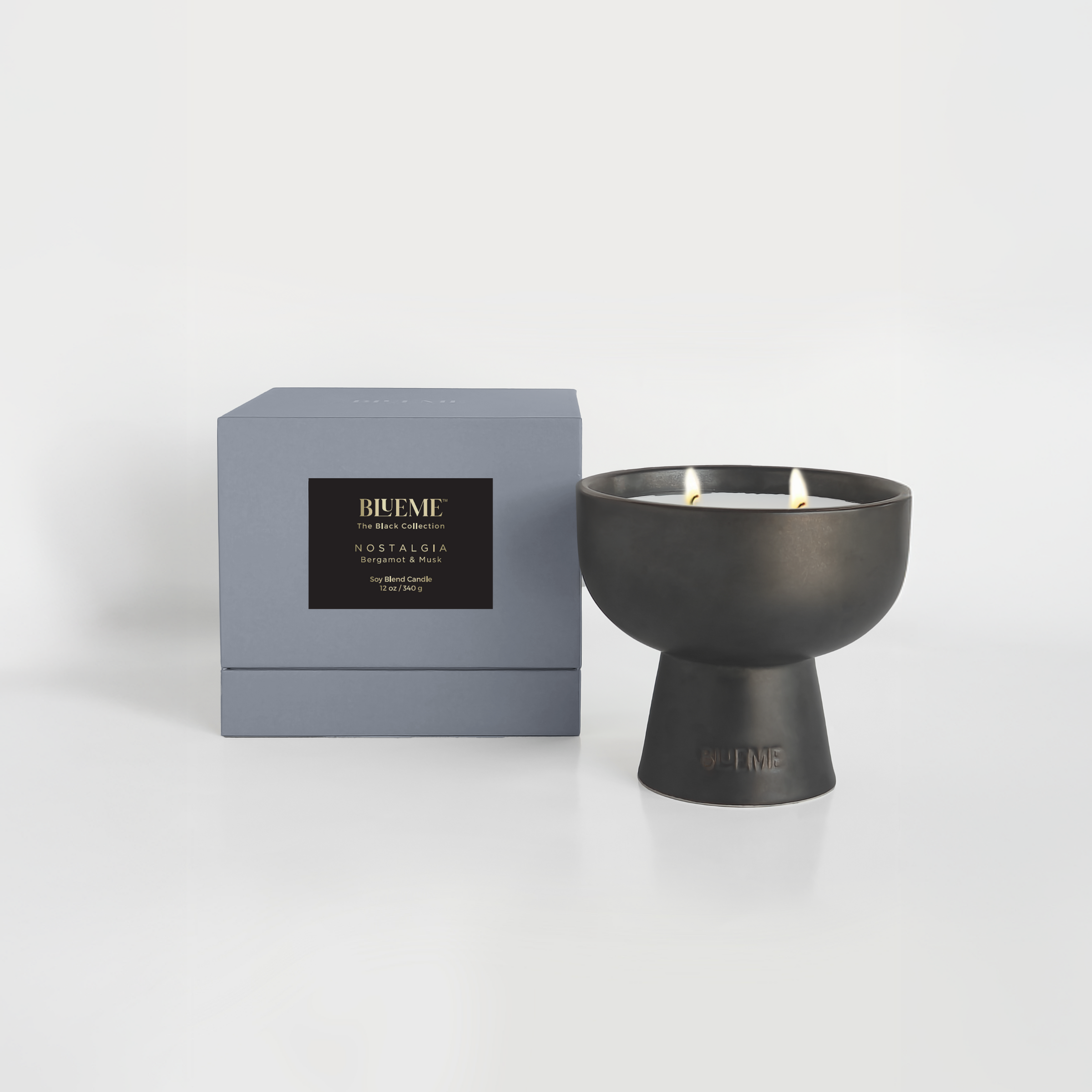Black Ceramic Collection | Nostalgia Candle