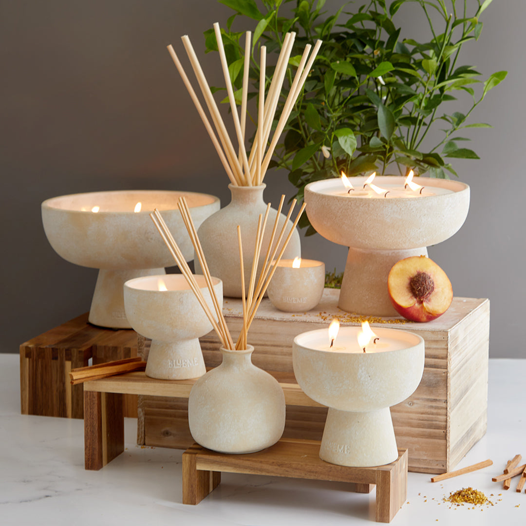 Calm Refillable Diffuser Osmanthus & Sandalwood – Blueme
