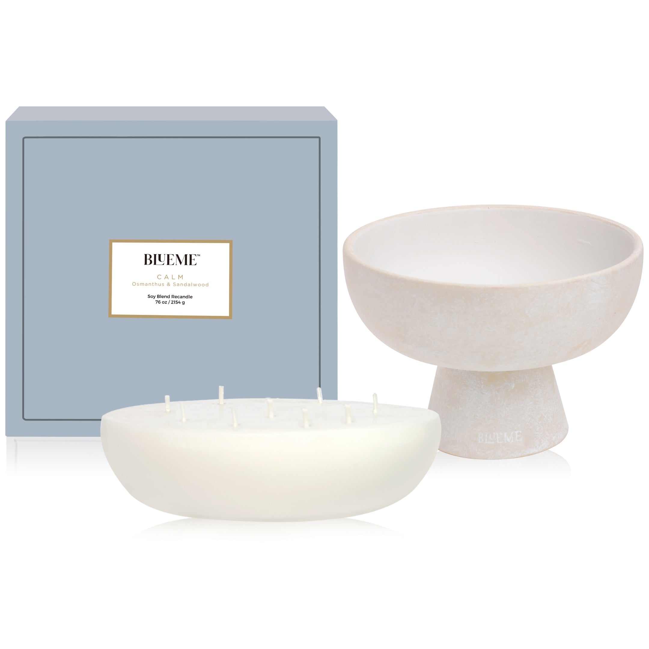 Calm Recandle - Wax Refill - Osmanthus & Sandalwood