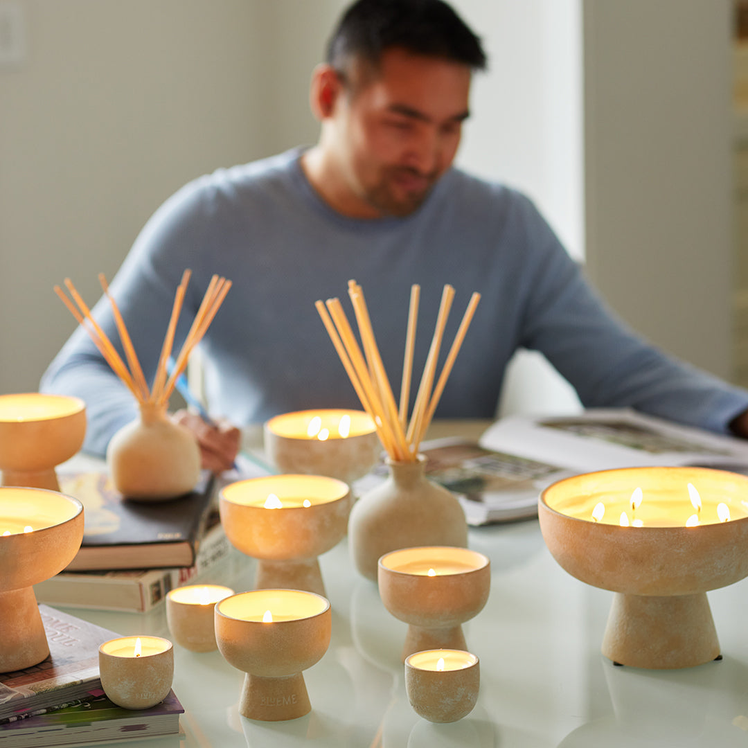 Focus Refillable Candle Diffuser Collection Lifestyle