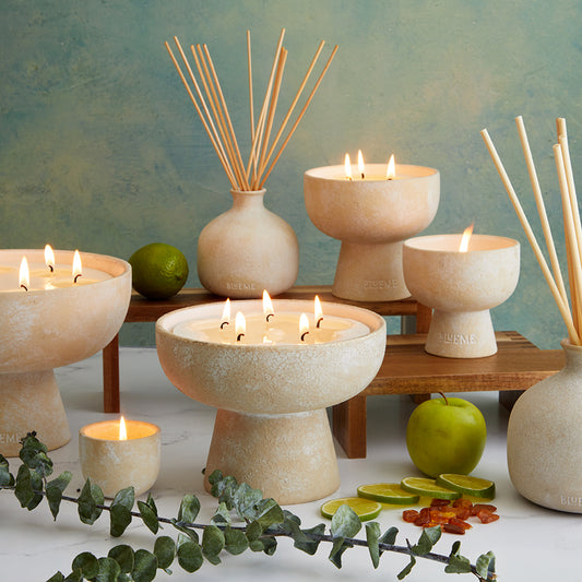 Focus Refillable Ceramic Candle Collection