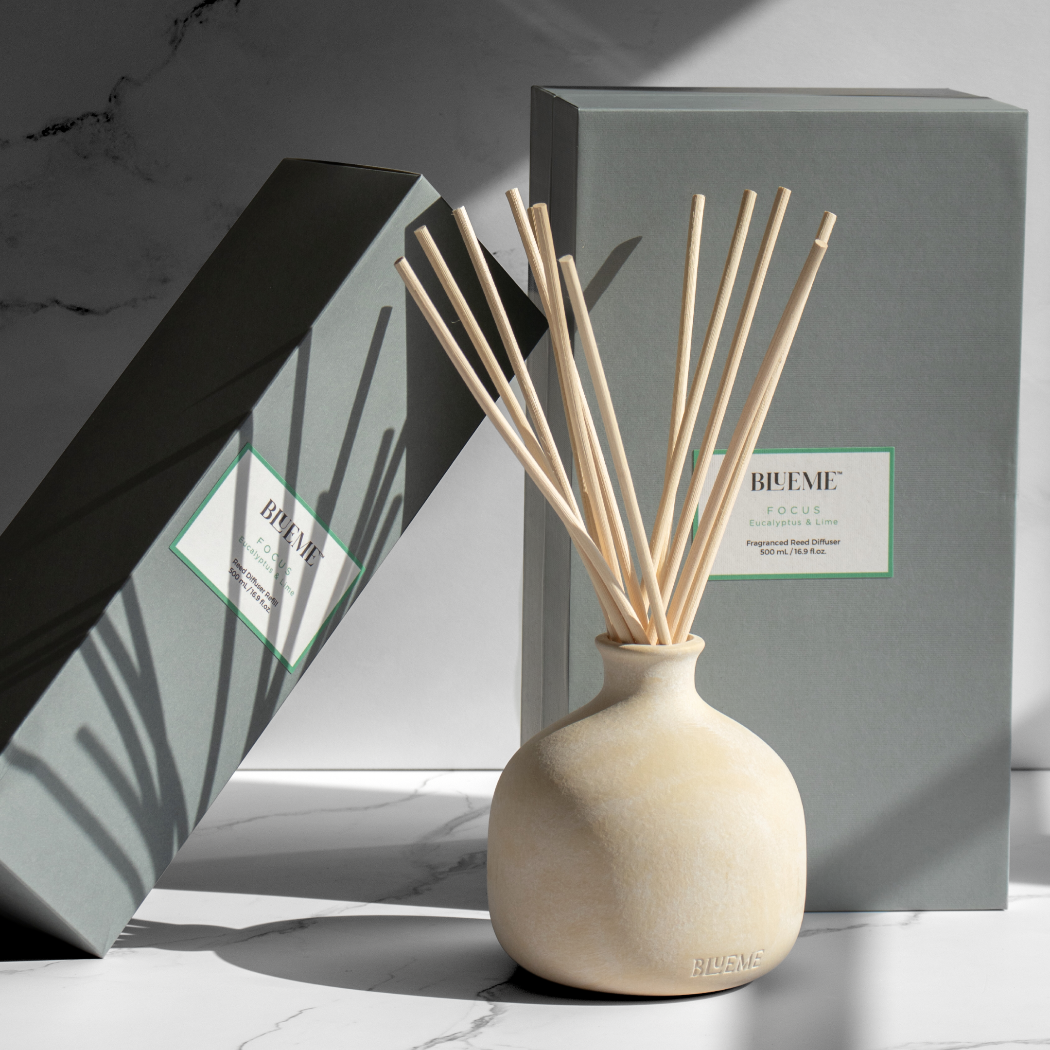 Ceramic Refillable Wellness Diffuser + Refill