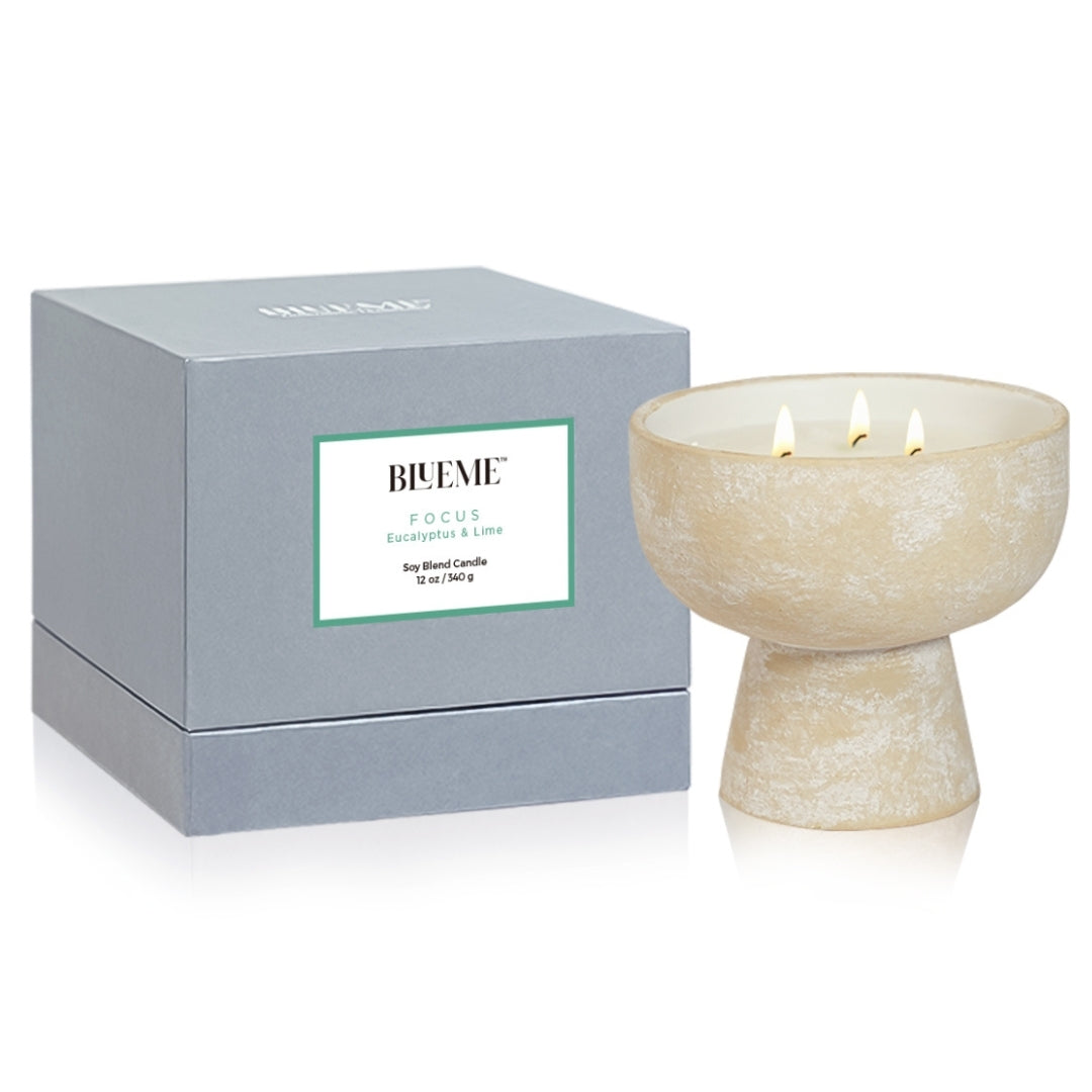 Focus Medium Ceramic Refillable Candle