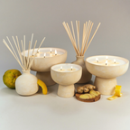 Ceramic Candle | Happiness