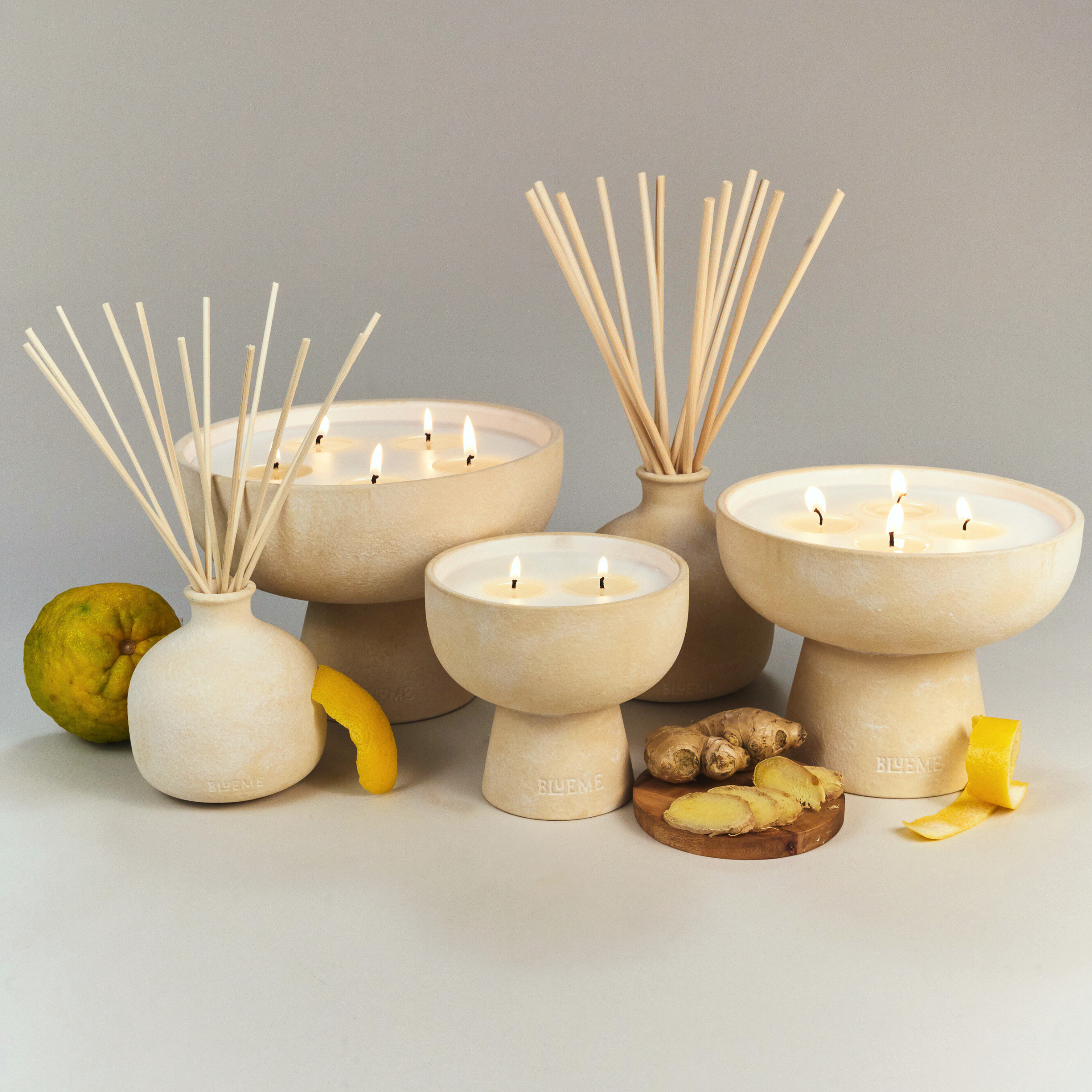 Ceramic Candle | Happiness