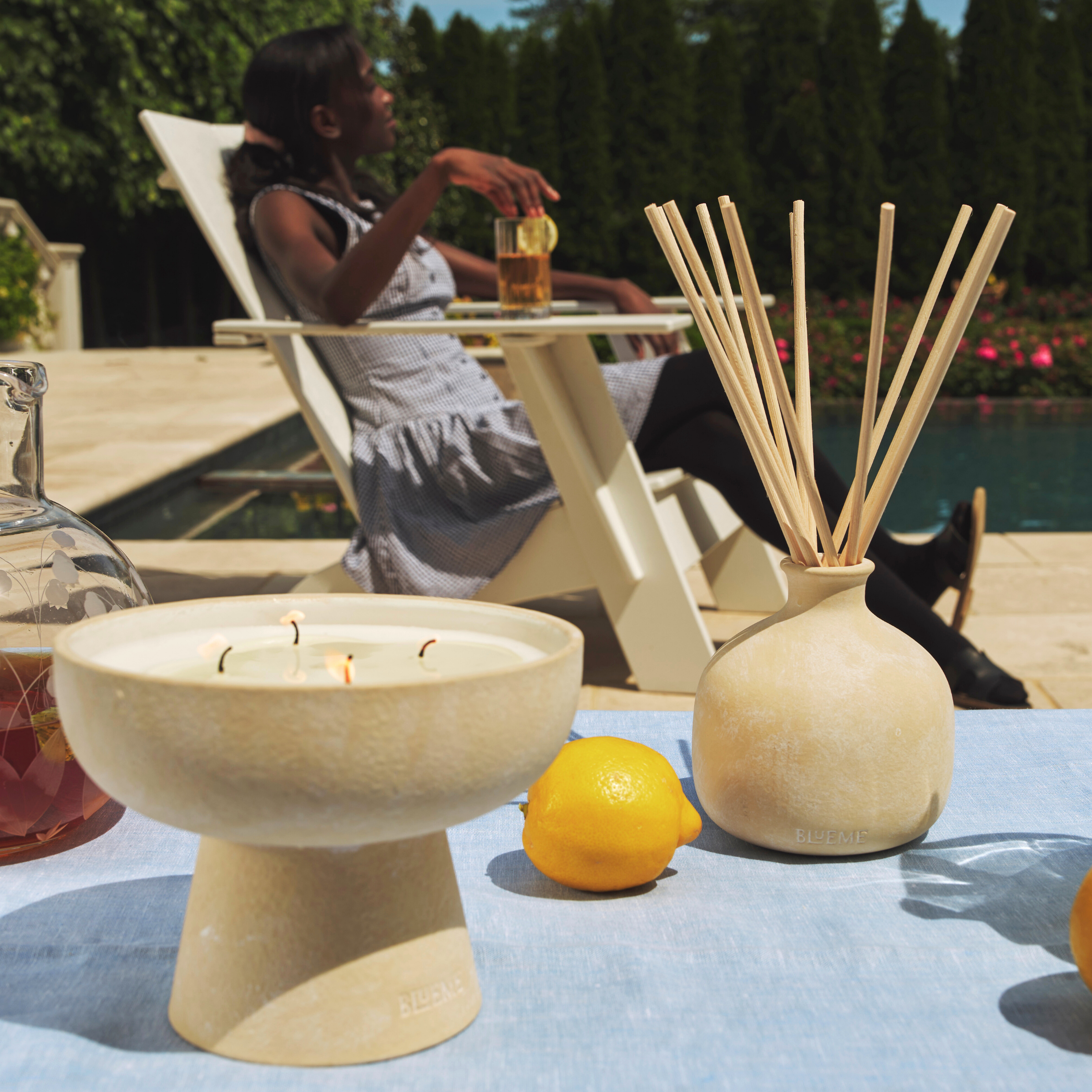 Ceramic Candle | Happiness