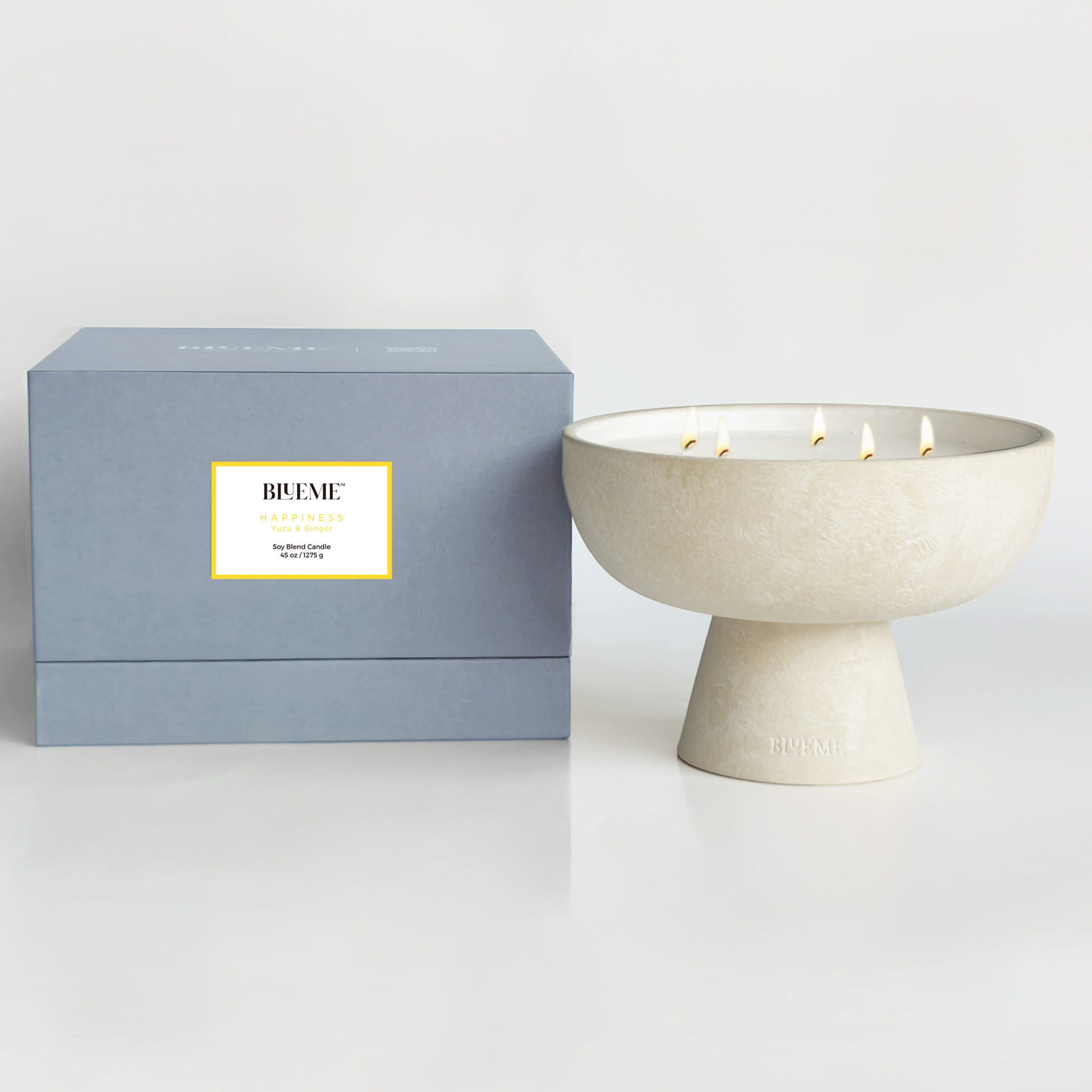 Ceramic Candle | Happiness – Blueme
