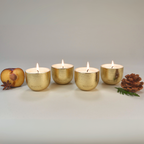 Gold Holiday Votives