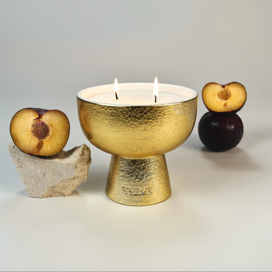 Gold Holiday Candle | Joy