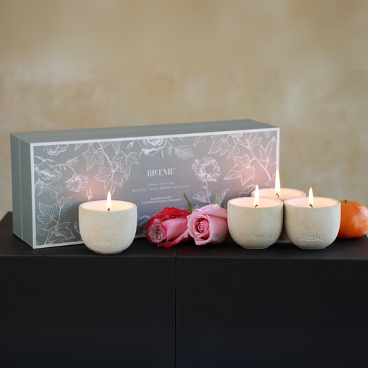Mother's Day Votives: Balance, Focus, Renew, Nostalgia