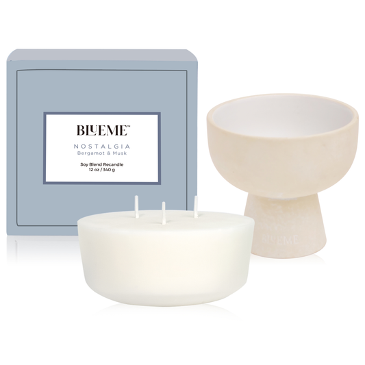 Nostalgia Recandle - Wax Refill - Bergamot & Musk