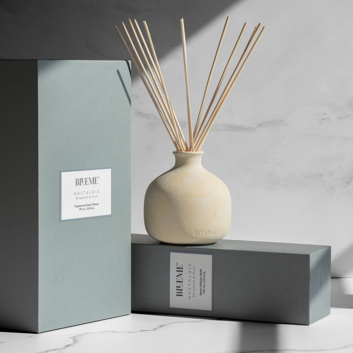 Bergamot & Musk - Diffuser + Refill