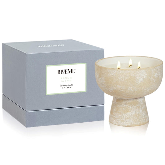 Renew Refillable Ceramic Candle Medium with Box