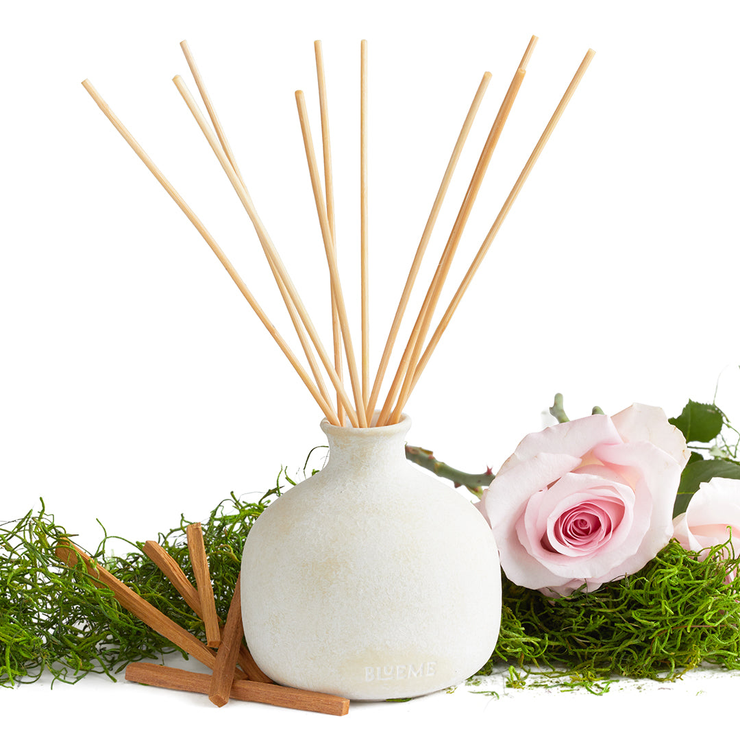 Romance - Ceramic Refillable Diffuser - Oakmoss & Sandalwood – Blueme