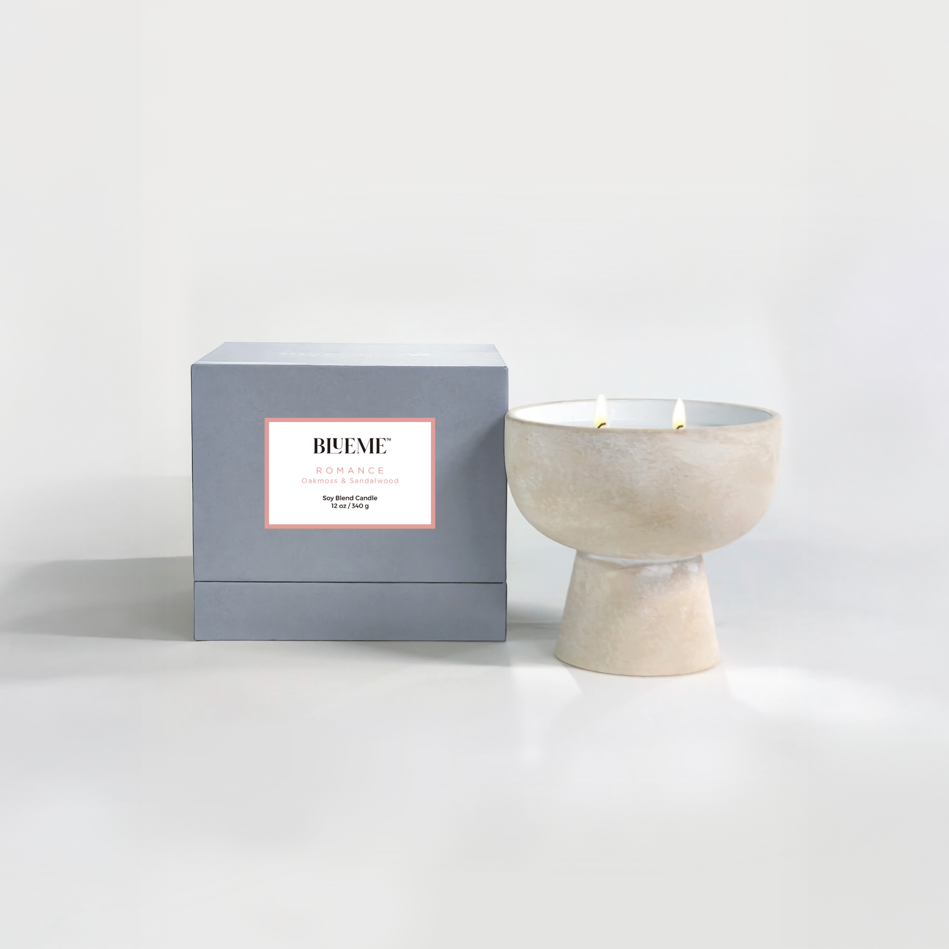 Ceramic Candle | Romance – Blueme