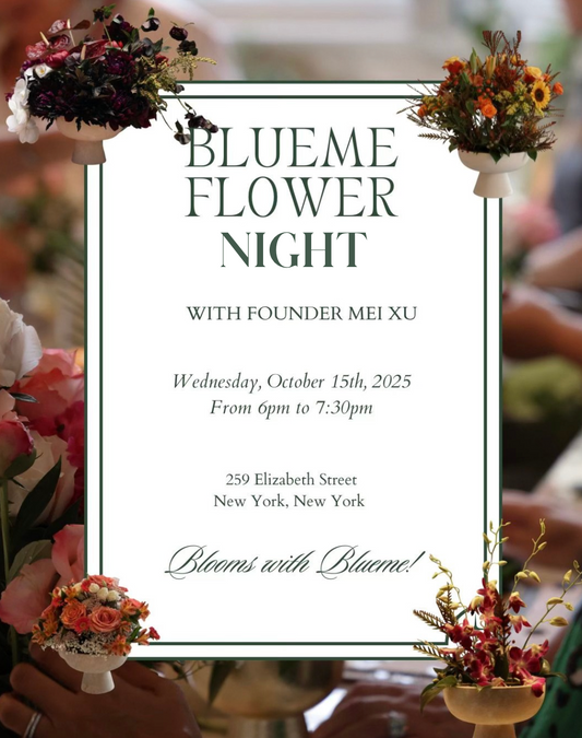 Blueme Flower Night