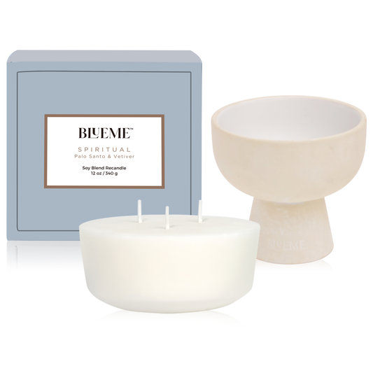 Spiritual Recandle - Wax Refill - Palo Santo & Vetiver