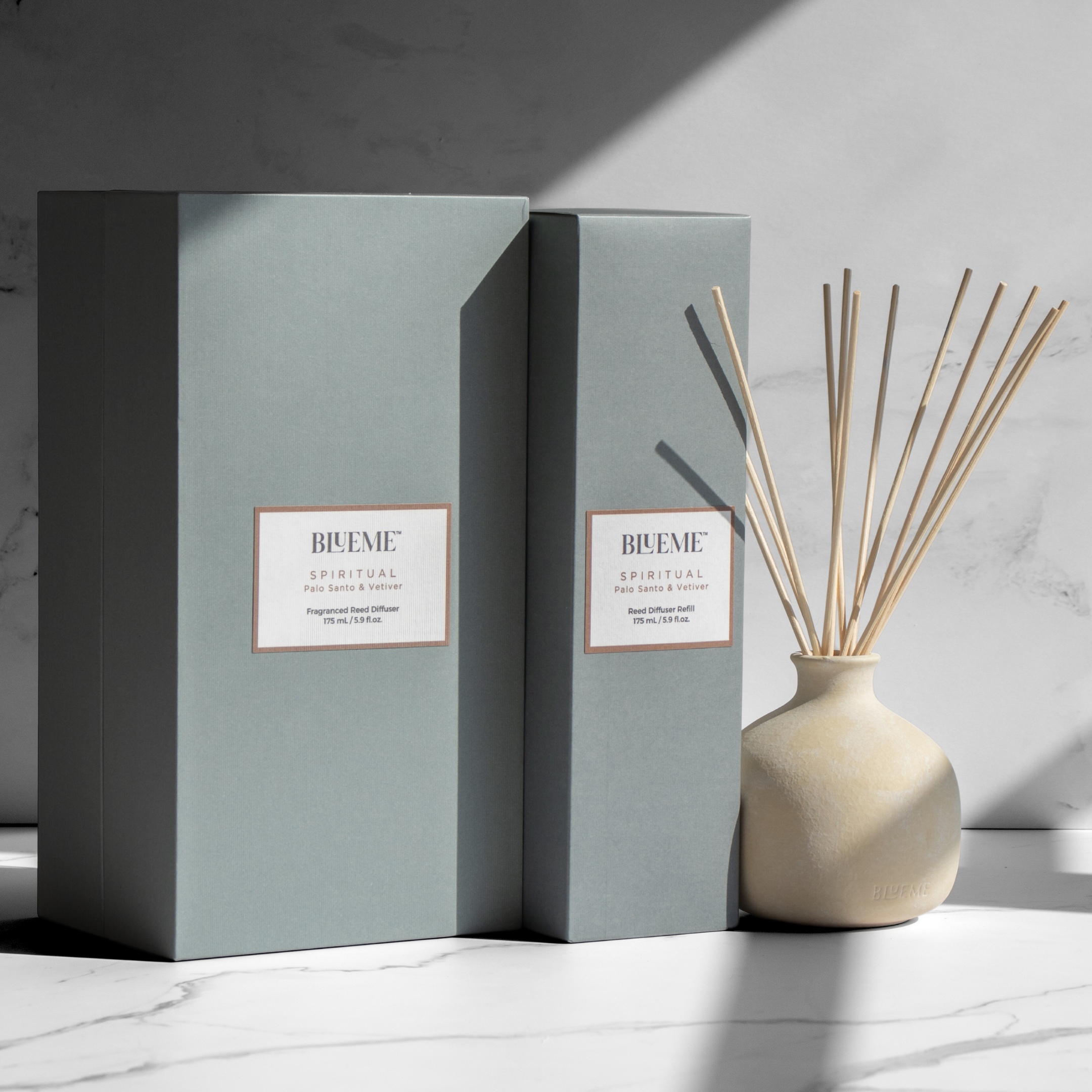 Ceramic Refillable Wellness Diffuser + Refill