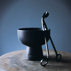 Black Ceramic Candle Set | Sensual