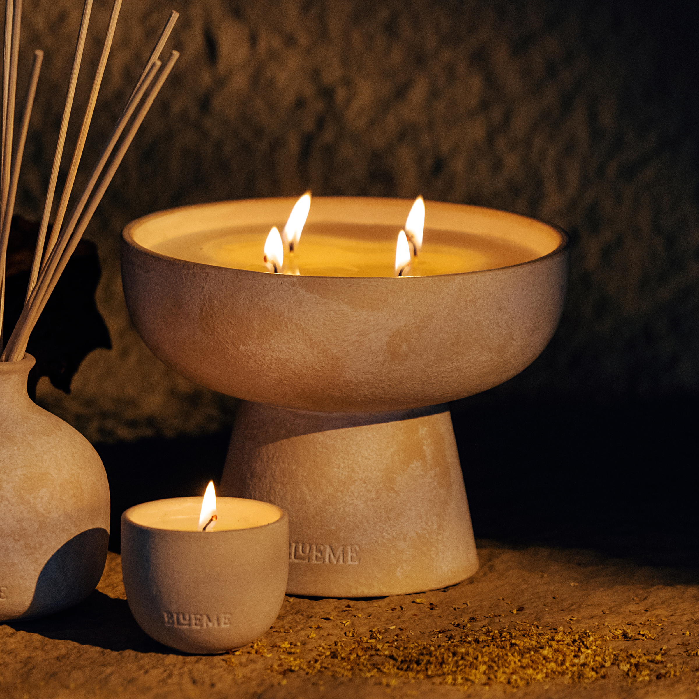 Ceramic Candle | Calm Large 24 oz