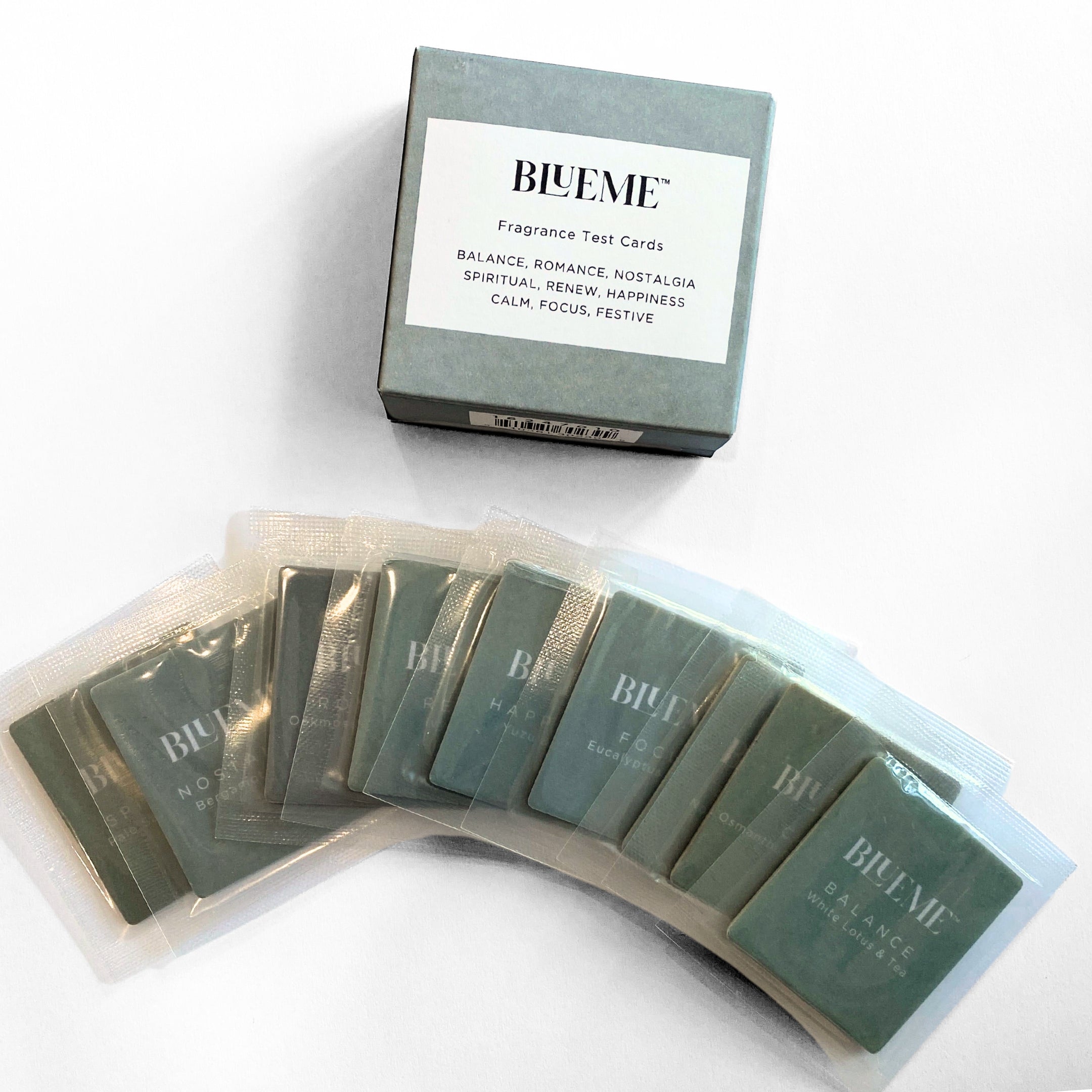 9pk fragrance test card set