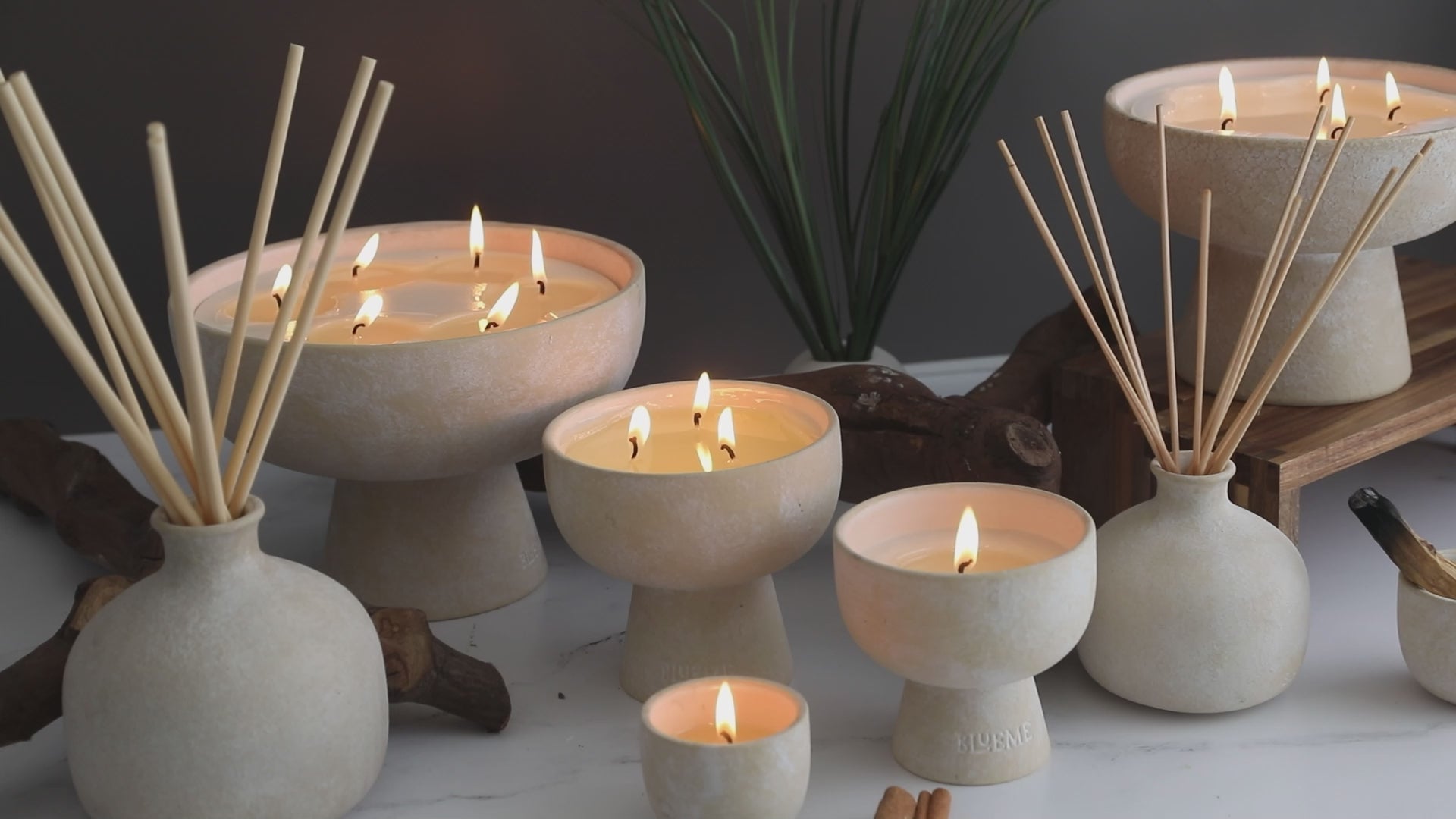 Spiritual - Ceramic Refillable Candle - Palo Santo & Vetiver